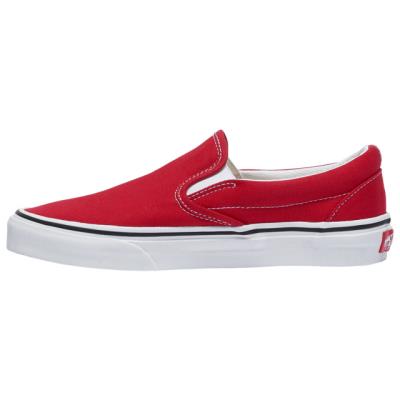 Vans Deszkás Cipő Női Classic Slip On Piros/Fehér,YNW25149